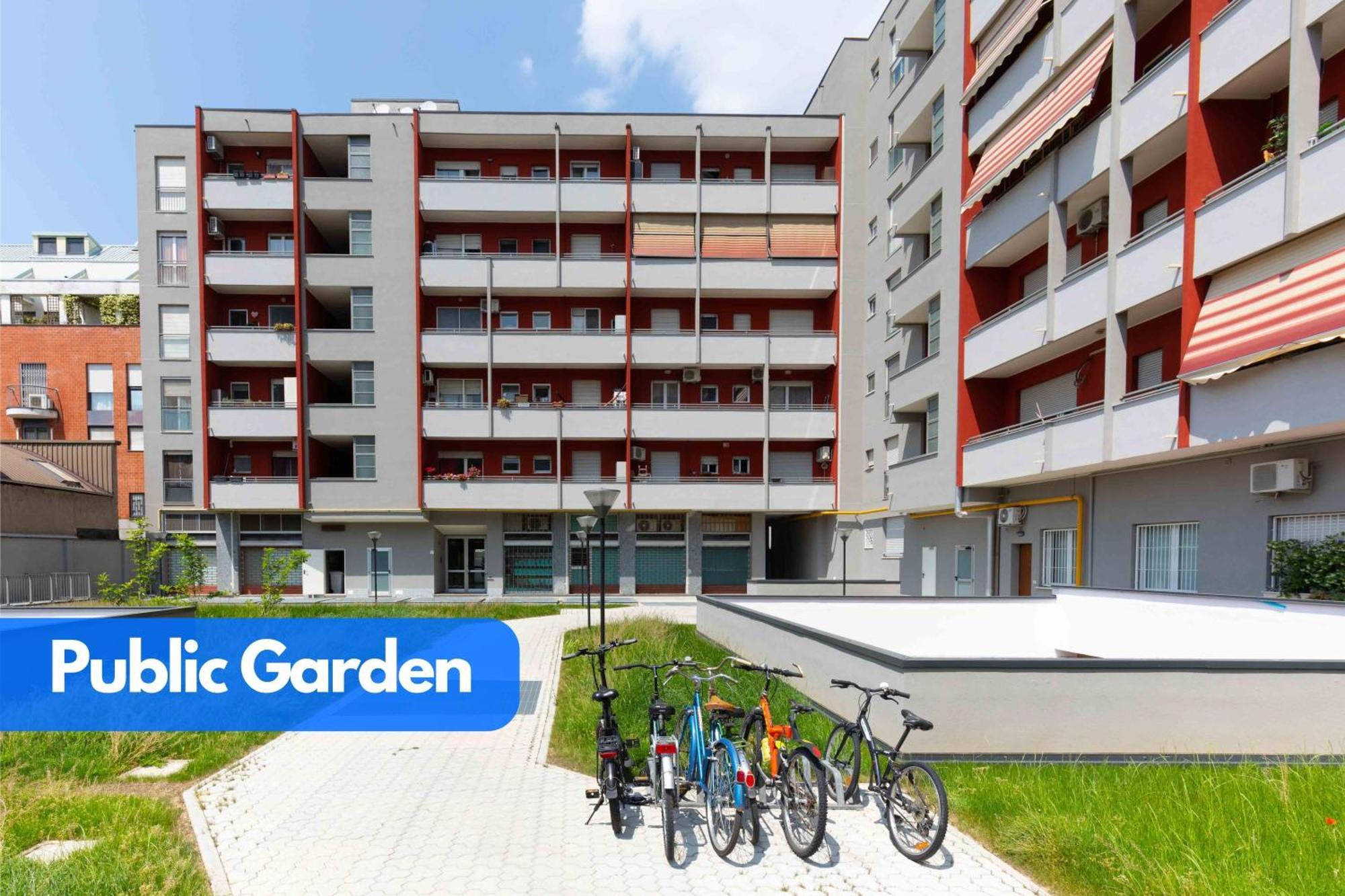 Ferienwohnung The Green House - Private Parking And Balcony Mailand Exterior foto